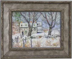 Untitled by Christopher G. Willett, Oil on board, sold Mar 2026