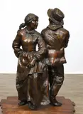 Square Dancers by Glenna Goodacre, Bronze sculpture, sold Mar 2026