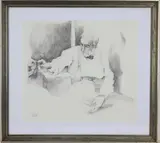 Thomas Eakins by Charles Child, Pencil on paper, sold Apr 2026