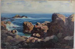 Untitled by Edgar Miner, Oil on canvas, sold Apr 2026
