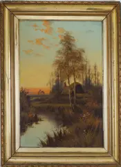 Untitled by Francis E. Jamieson, Oil on canvas, sold Apr 2026