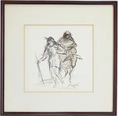 Untitled by John August Groth, Ink, sold Apr 2026