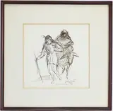 Untitled by John August Groth, Ink, sold Apr 2026