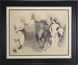 Le Minotaure by Manolo Ruiz Pipó, Lithograph print, sold Apr 2026