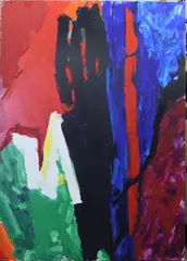 Surge Up by John Gwinn, Oil on treated canvas "Surge Up", sold Apr 2026