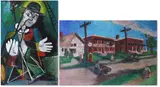 Untitled by Wolfgang Roth, Oil on board, sold Apr 2026