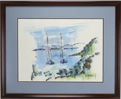 Untitled by Alfred Birdsey, Watercolor, sold Apr 2026
