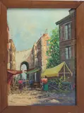 Untitled by Gennaro Esposito, Oil on canvas, sold Apr 2026