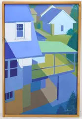 Untitled by Edwin A. Brent, Oil on canvas, sold Apr 2026