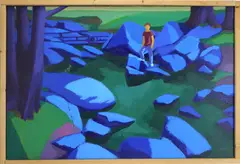 Untitled by Edwin A. Brent, Oil on canvas, sold Apr 2026