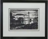 October Afternoon by Julius T. Bloch, Etching, sold May 2026