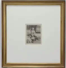 Untitled by Robert Spencer, Etching, sold May 2026