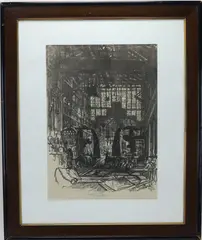 Untitled by Joseph Pennell, Lithograph, sold May 2026