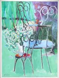 Chair Forms by Paul W. Darrow, Oil on board "Chair Forms", sold May 2026