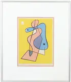 Interlocking Forms by Morris Blackburn, Serigraph, sold May 2026