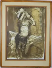 Untitled by Claude Weisbuch, Lithograph, sold May 2026