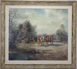 Untitled by Ludwig Gschossmann, Oil on canvas, sold May 2026