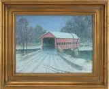 Untitled by Albert Van Nesse Greene, Oil on board, sold May 2026