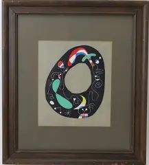 Magic Stone by Joan Miró, Lithograph print, sold May 2026