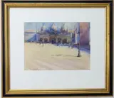 Untitled by M Louise Wood Wright, Watercolor/gouache, sold May 2026