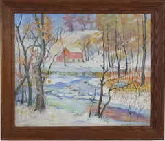 Untitled by Elizabeth Washington, Oil on canvas, sold May 2026