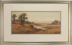 Evening on the River by Frederick Judd Waugh, Watercolor, sold May 2026