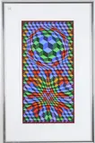 AIX-MC by Victor Vasarely, Serigraph, sold Jun 2026