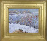 Sparkle by Alan Fetterman, Oil on tempered glass, sold Jun 2026