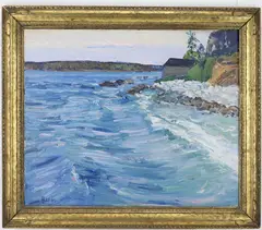 Sebago by Walter Emerson Baum, Oil on canvas, sold Jun 2026