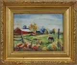 Untitled by John Fulton Folinsbee, Oil on board, sold Jun 2026