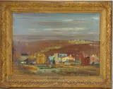 in Newcomb Macklin Frame by Walter Stuempfig, Oil on canvas, sold Jun 2026