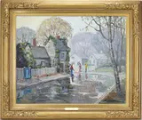 in Newcomb Macklin Frame by Melville F. Stark, Oil on canvas, sold Jun 2026