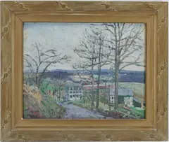 Ingrams Hill, by Walter Emerson Baum, Oil on board, sold Jun 2026