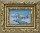 Untitled by Walter Emerson Baum, Oil on board, sold Jun 2026