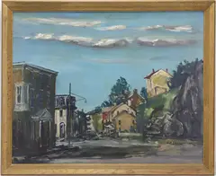 Untitled by Walter Emerson Baum, Oil on board, sold Jun 2026