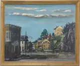 Untitled by Walter Emerson Baum, Oil on board, sold Jun 2026