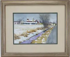 Potters Lane by Ranulph Bye, Watercolor, sold Jun 2026