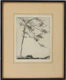 The Little Sentinel by Alfred Heber Hutty, Etching, sold Jun 2026
