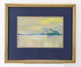 Lake George by Violet Oakley, Watercolor, sold Jun 2026