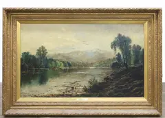 Untitled by Edmund Darch Lewis, Oil on canvas, sold Jun 2026