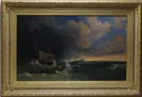 Untitled by Thomas Birch, Oil on canvas, sold Jun 2026