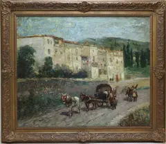 Untitled by Paul King, Oil on canvas, sold Jun 2026