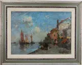 Untitled by Fernando a Carter, Oil on board, sold Jun 2026