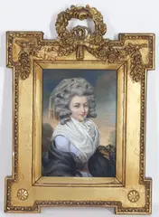 Mistresse Lowndes Stone by Thomas Gainsborough, Pastel portrait, offered Jun 2026