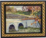 Untitled by Arthur Beaumont, Oil on board, sold Jun 2026