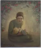 Untitled by Janina Haase-Tröger, Oil on wood, sold Jun 2026