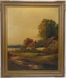 Untitled by Augustus Spencer, Oil on canvas, sold Jun 2026