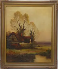 Untitled by Augustus Spencer, Oil on canvas, sold Jun 2026