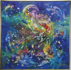 Untitled by Gerald Pogach, Oil on canvas, sold Jun 2026