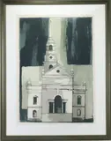 City Church by Benton Murdoch Spruance, Lithograph from an Edition of 45, sold Jun 2026